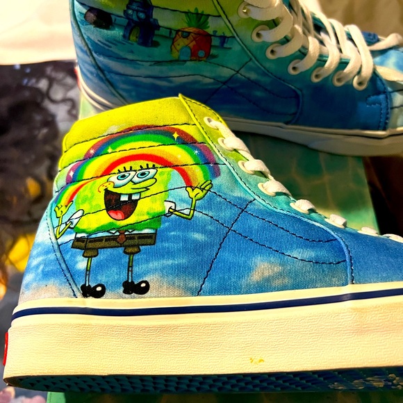 Vans~ SpongeBob Imaginaaaaation High Top First Release - Picture 5 of 11